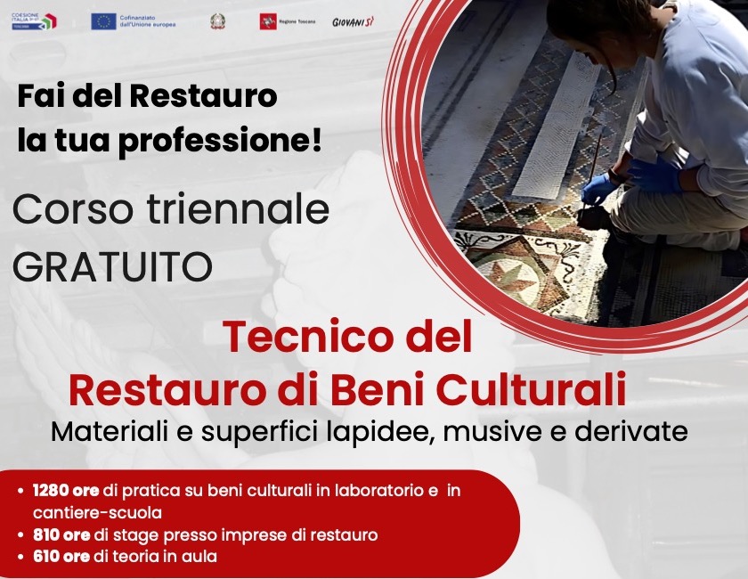Corso triennale gratuito Tecnico del Restauro di Beni culturali ...
