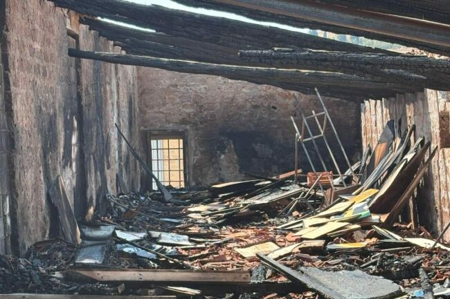 Teatro Povero Monticchiello incendio
