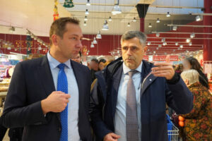 Visita commisario europeo Coop.fi Gavinana 12