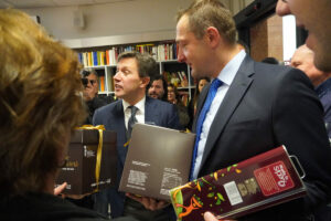 Visita commisario europeo Coop.fi Gavinana 13