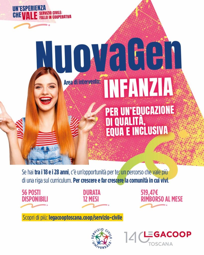 NuovaGen 2025 - Progetti Servizio Civile Universale 3 NuovaGen progetto servizio civile