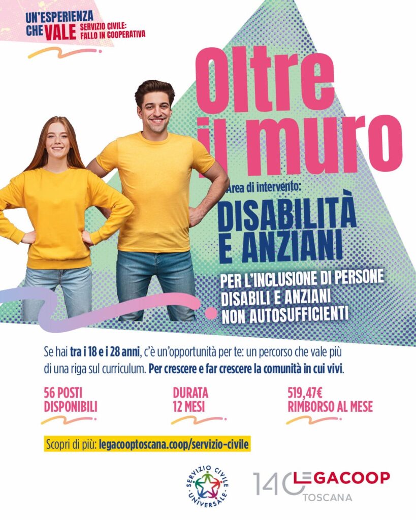 Oltre il muro 2025 - Progetti Servizio Civile Universale 3 Oltre il muro progetto servizio civile