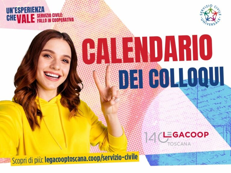 Colloqui Servizio Civile Universale 2026 Legacoop Toscana Colloqui Servizio Civile Universale 2026 Legacoop Toscana
