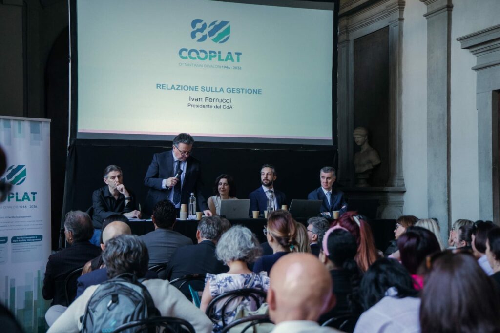 Cooplat raggiunge i 55 milioni di euro di fatturato nel 2025 3 Assemblea Cooplat Palazzo Budini Gattai