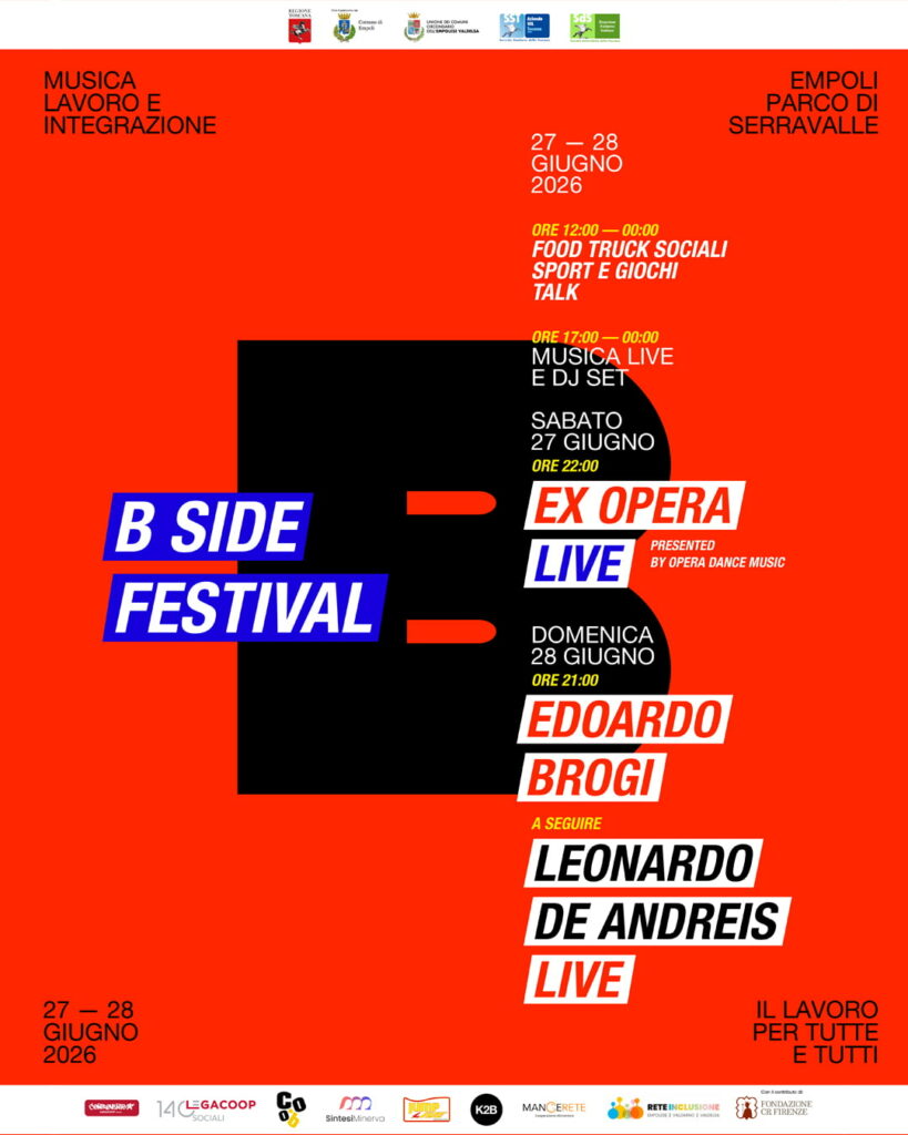 B-Side festival: a Empoli il 27 e il 28 giugno eventi, musica e dibattiti 3 B-Side Festival locandina