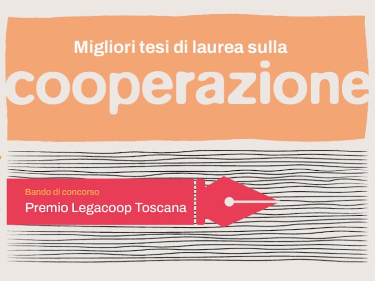 Bando premio testi Legacoop Toscana 2026