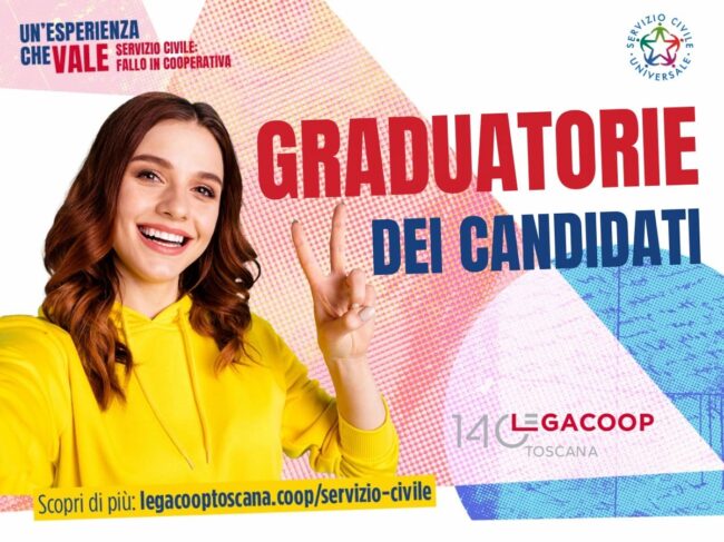 Graduatorie Servizio Civile Universale 2026 Legacoop Toscana Graduatorie Servizio Civile Universale 2026 Legacoop Toscana
