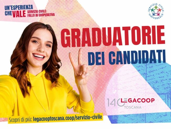 Graduatorie Servizio Civile Universale 2026 Legacoop Toscana Graduatorie Servizio Civile Universale 2026 Legacoop Toscana