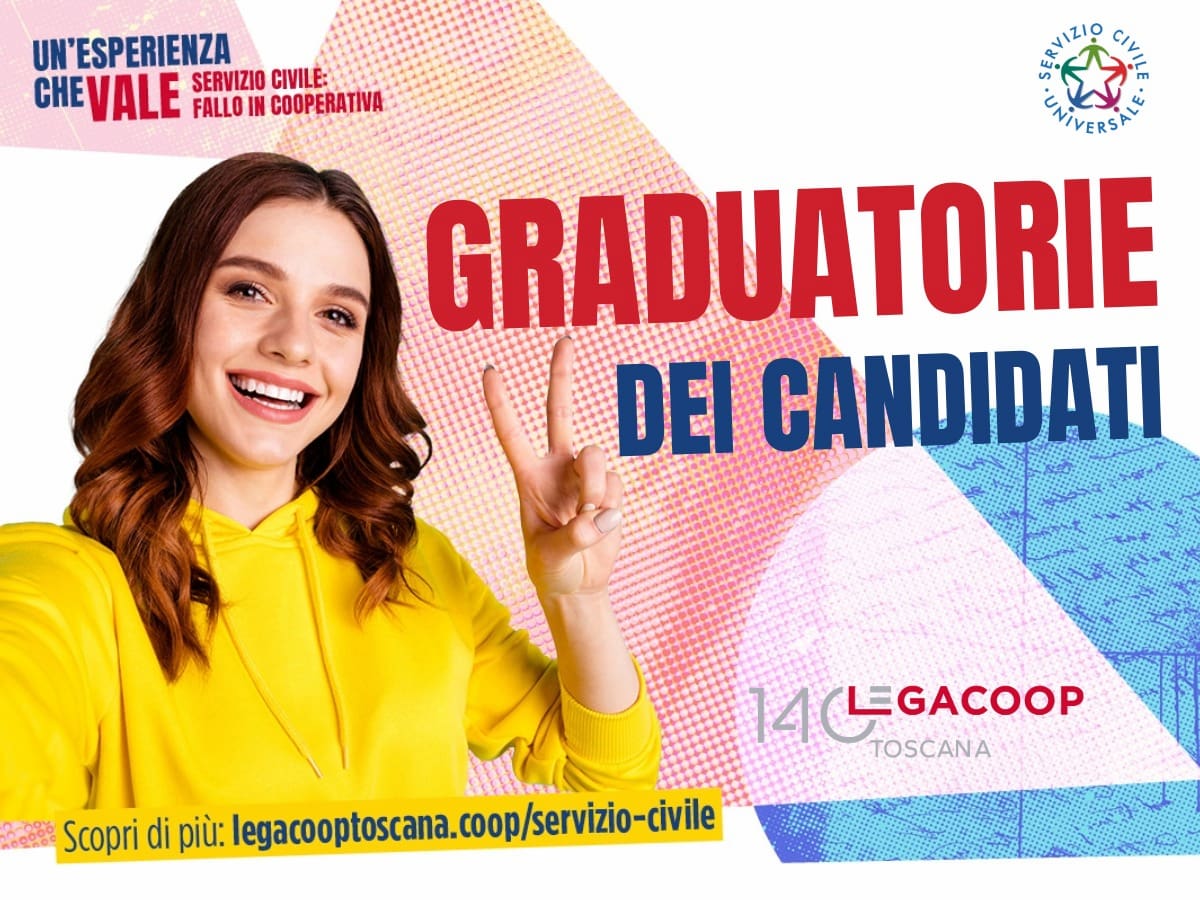 Graduatorie Servizio Civile Universale 2026 Legacoop Toscana Graduatorie Servizio Civile Universale 2026 Legacoop Toscana