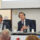 Enrico Sostegni durante il consiglio della Camera di Commercio Maremma Tirreno
