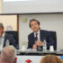 Enrico Sostegni durante il consiglio della Camera di Commercio Maremma Tirreno
